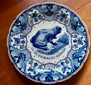 Wandbord, decoractie, Delft’s Blauw, Rothem, carnaval beschikbaar voor biedingen