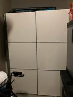 Tweedeur kledingkast hang leg, Huis en Inrichting, Kasten | Kledingkasten, Gebruikt, 100 tot 150 cm, Ophalen of Verzenden, 150 tot 200 cm
