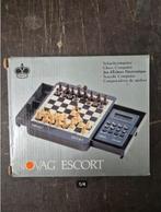 Novag Escort Elektrische Schaakspel in doos (Compleet), Hobby en Vrije tijd, Gezelschapsspellen | Bordspellen, Een of twee spelers