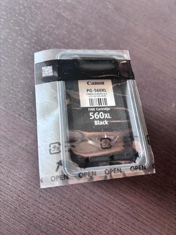 Canon PG-560XL cartridge, past op PIXMA TS-serie (nieuw!) beschikbaar voor biedingen