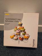 Xenos Cupcakestandaard 3-laags, Hobby en Vrije tijd, Taarten en Cupcakes maken, Ophalen of Verzenden, Zo goed als nieuw