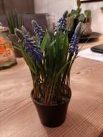 kunstbloem blauwe druifjes, Ophalen of Verzenden, Zo goed als nieuw