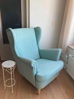 IKEA Strandmon blauw, Huis en Inrichting, Fauteuils, Ophalen, Zo goed als nieuw, Stof, 50 tot 75 cm