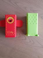 Drinkpakjes houder rood met elmo en groen difrax, Ophalen of Verzenden, Zo goed als nieuw, Overige typen