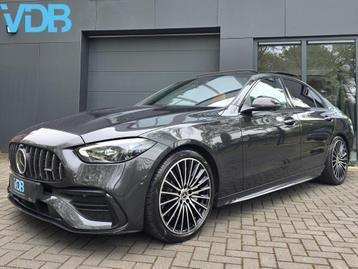 Mercedes C-klasse C180 AMG PANO 360 MEMORY BURMESTER VOL! beschikbaar voor biedingen