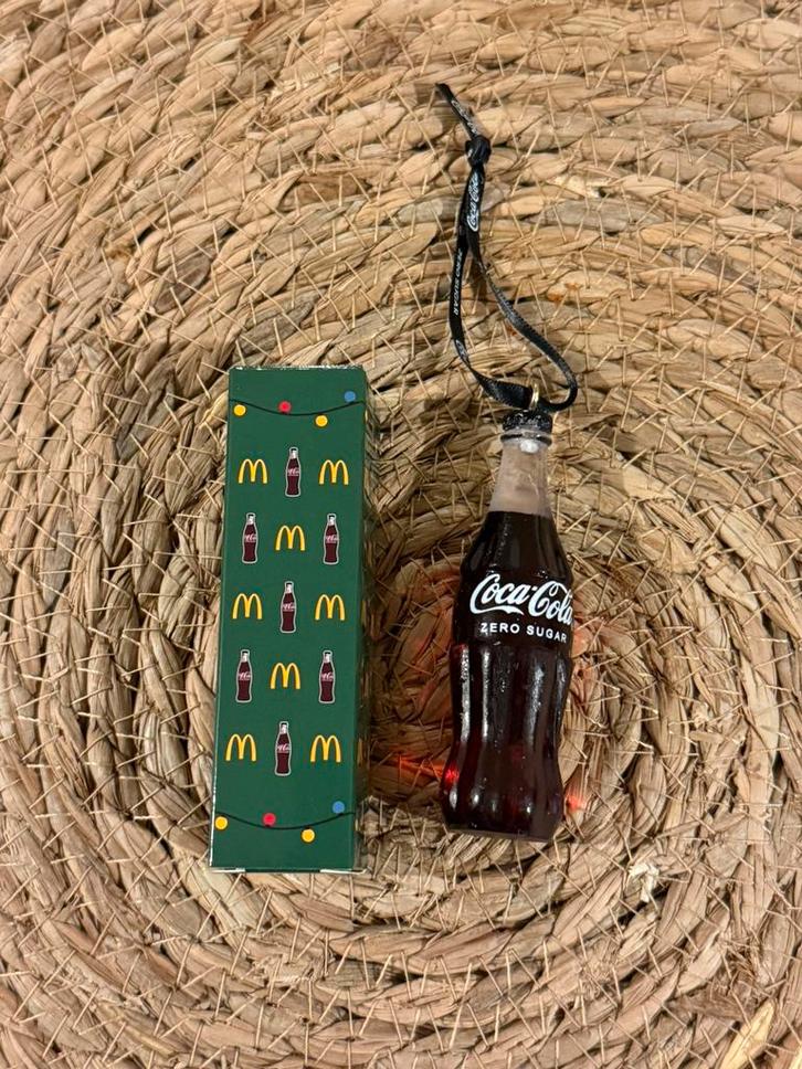McDonalds Coca Cola kerstbal kerst ornament Limited Edition, Diversen, Kerst, Nieuw, Ophalen of Verzenden