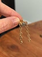 Oorhangers kettinkjes verguld, Ophalen of Verzenden, Zo goed als nieuw