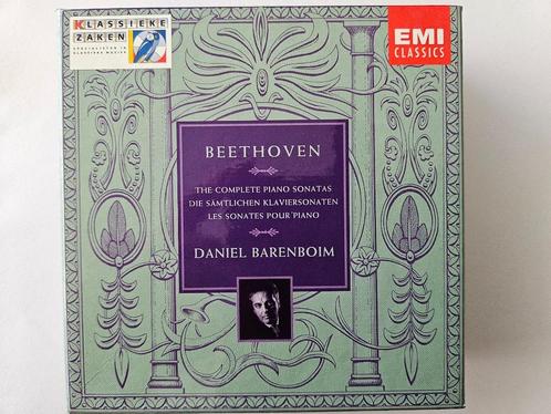 10CD Beethoven - Complete Piano Sonatas - Daniël Barenboim, Cd's en Dvd's, Cd's | Klassiek, Zo goed als nieuw, Kamermuziek, Romantiek