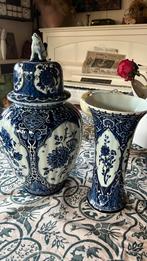 Delfs blauw vaas en pot kasteel, Antiek en Kunst, Antiek | Vazen, Ophalen