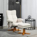 Massagestoel met Voetenbank NIEUW IN DOOS, Ophalen of Verzenden, Nieuw, Hout, 75 tot 100 cm