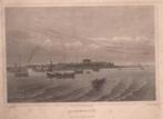 Harderwijk. Staalgravure. Ca. 1860 Terwen, Antiek en Kunst, Ophalen of Verzenden