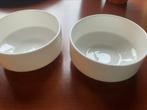 2 bone china wit Engelse dessertschaaltjes ROYAL VALE, Verzamelen, Ophalen of Verzenden, Zo goed als nieuw, Porselein