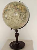 Antieke globe wereldbol met kompas /aardglobe aardbol, Ophalen of Verzenden