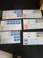 6 FDC Postzegelboekjes, Postzegels en Munten, Postzegels | Volle albums en Verzamelingen, Ophalen of Verzenden, Nederland