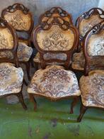 Antieke stoelen set, Antiek en Kunst, Antiek | Meubels | Stoelen en Banken, Ophalen of Verzenden