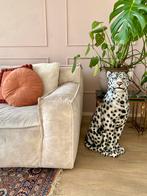 Luipaard beeld sneeuwluipaard zwart wit groot nieuw Italië, Ophalen of Verzenden