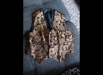 Jongens Giletje💥Brocaat stof €4,50💥maat 86 beschikbaar voor biedingen