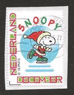 S- Ned. gest. Persoonlijke zegel Snoopy op schaatsen, Postzegels en Munten, Postzegels | Nederland, Na 1940, Ophalen of Verzenden