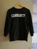 Trui Carhartt college sweater kort model groen Maat S/36, Kleding | Dames, Truien en Vesten, Ophalen of Verzenden, Zo goed als nieuw