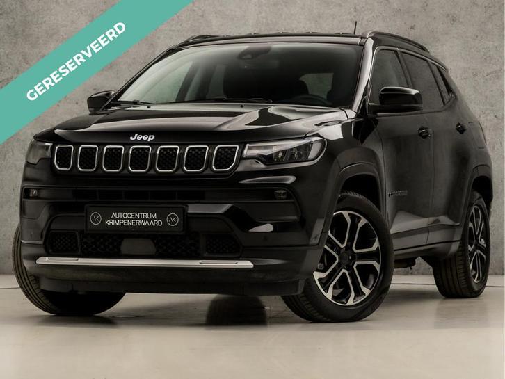 Jeep Compass 4xe 240 Plug-in Hybrid Electric Limited 240Pk A, Auto's, Jeep, Bedrijf, Te koop, Compass, 4x4, ABS, Achteruitrijcamera