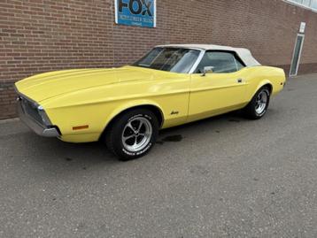 Ford Mustang Cabriolet 1972 V 8 AUT beschikbaar voor biedingen