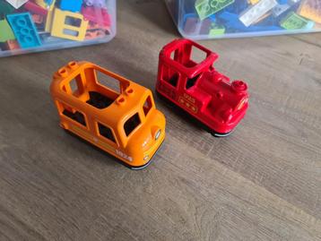 Grote hoeveelheid duplo! incl originele goederen trein en st beschikbaar voor biedingen