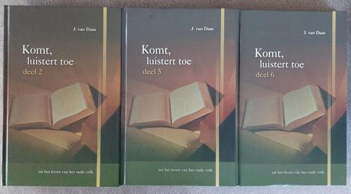 J. van Dam : Komt Luistert Toe - deel 2, 5 en 6, Boeken, Godsdienst en Theologie, Zo goed als nieuw, Christendom | Protestants