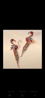Nieuwe, opvallende oorbellen met strass, Overige materialen, Hangers, Nieuw, Ophalen of Verzenden
