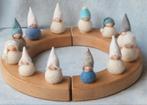 Winter Seizoenstafel Vrije School jaarring kabouter popje, Verzenden, Nieuw, Figuurtje(s), Wolvilt