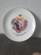 Herinneringsbord Willem Alexander en Maxima, Verzamelen, Koninklijk Huis en Royalty, Ophalen of Verzenden, Zo goed als nieuw