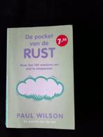 De pocket van de Rust Paul Wilson   snel ontspannen nieuw, Boeken, Nieuw, Ophalen of Verzenden