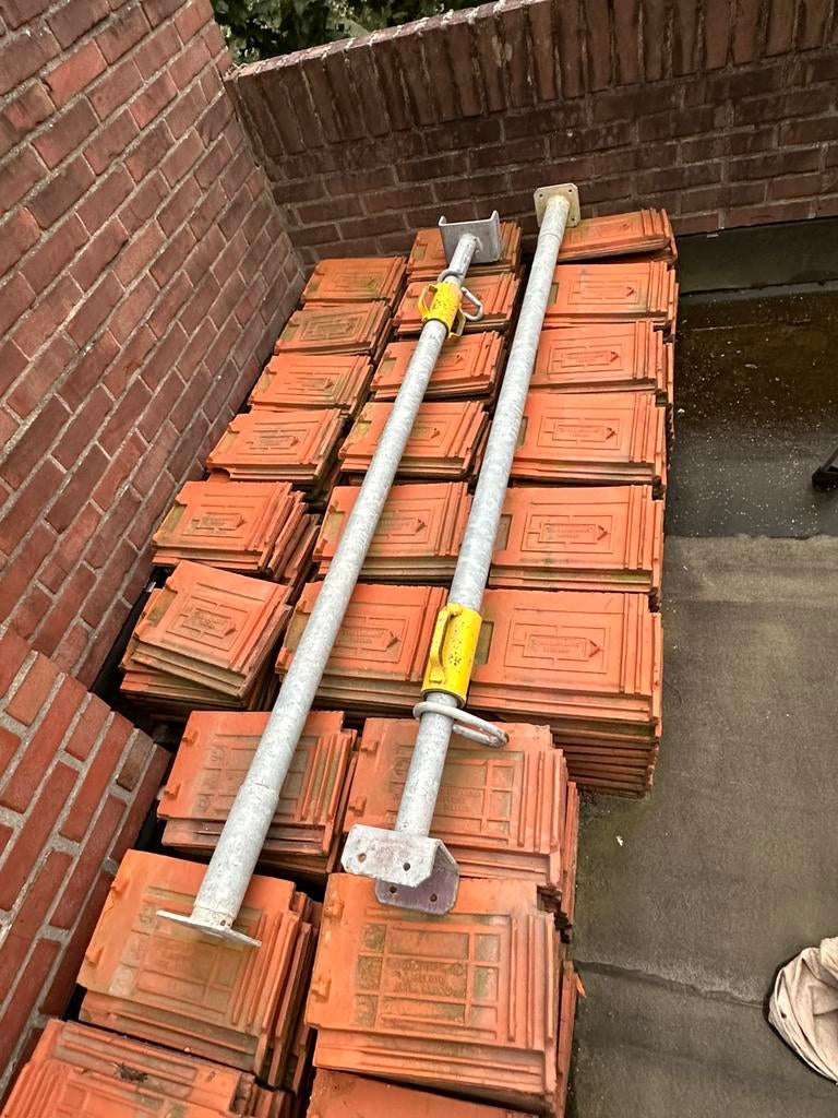 Dakpannen jaren 30 huis origineel, Doe-het-zelf en Verbouw, Dakpannen en Dakbedekking, Ophalen, Gebruikt, Steen of Klei, 15 m² of meer