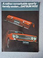 Brochure DATSUN 1400 - 1971 EN., Ophalen of Verzenden, Gelezen, Overige merken