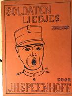 Speenhoff SOLDATEN LIEDJES uit 1916, Zang, Overige genres, Gebruikt, Ophalen of Verzenden