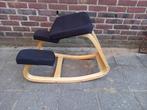 Zwarte Ergonomische Stoel / Balansstoel / Balanskruk, Ophalen of Verzenden, Ergonomisch, Gebruikt, Zwart