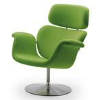 Artiforte Fauteuil Tulip – Pierre Paulin – Groen – Draaibaar, Huis en Inrichting, Ophalen of Verzenden, Zo goed als nieuw, Metaal