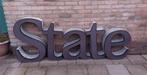 Oude neon verlichting - lichtbakken - State reclame letters, Tuin en Terras, Buitenverlichting, Ophalen, Gebruikt, Minder dan 50 watt