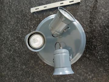 Plafondlamp grijs  beschikbaar voor biedingen