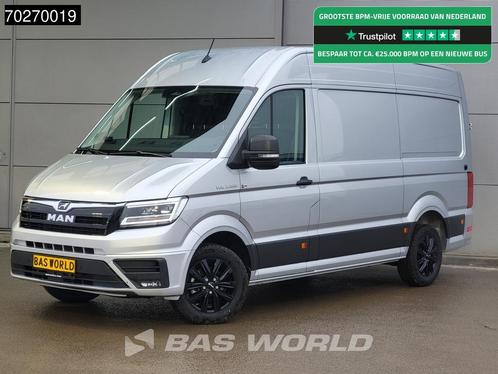 MAN TGE 3.180 Automaat 2025 model Facelift L3H3 ACC Trekhaak, Auto's, Bestelauto's, Bedrijf, Te koop, Achteruitrijcamera, Airconditioning
