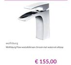 Moderne Wastafelkraan - Chroom.  Nieuw!!, Huis en Inrichting, Ophalen of Verzenden, Nieuw, Zwart, Overige typen