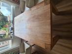 Teak houten tafel, Huis en Inrichting, Tafels | Eettafels, Ophalen, Gebruikt, 50 tot 100 cm, Vijf personen of meer