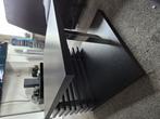 Salontafel zwart, Huis en Inrichting, Tafels | Salontafels, Ophalen, Gebruikt, 50 tot 100 cm, 50 tot 100 cm