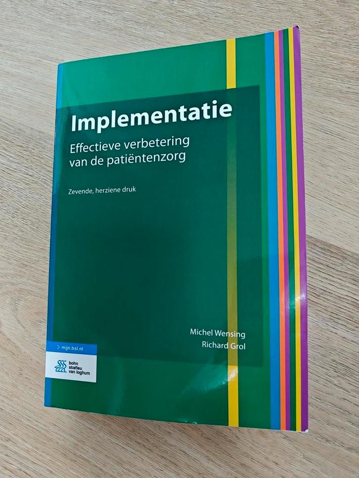 Richard Grol - Implementatie, Boeken, Wetenschap, Zo goed als nieuw, Ophalen of Verzenden