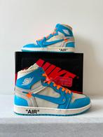 Nike Air Jordan 1 RetroHigh Off-White University Blue (EU41), Blauw, Nike x Off White, Ophalen of Verzenden, Sneakers of Gympen