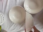 3 elegante VT Wonen schaaltjes wit, nieuw, Huis en Inrichting, Keuken | Servies, Nieuw, Ophalen of Verzenden, Schaal of Schalen