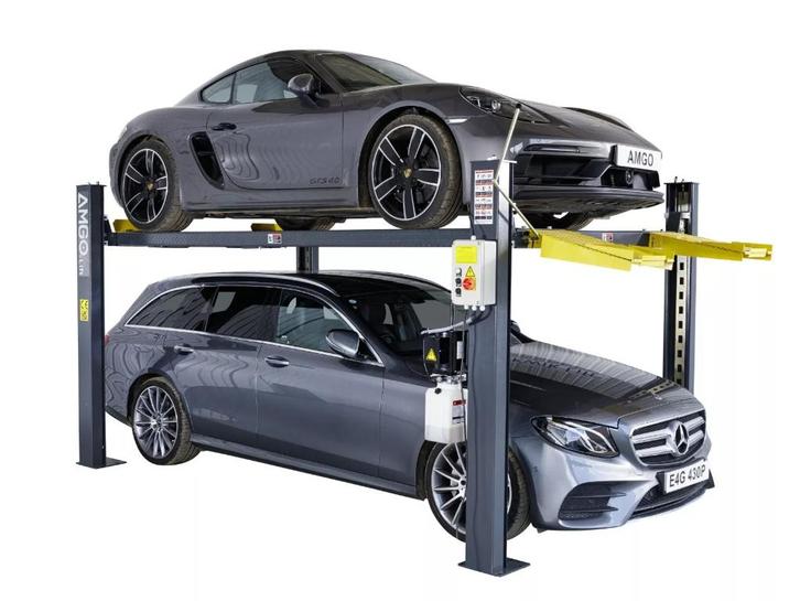 LiftMotive 3500KG Parkeerhefbrug Vierkoloms Hefbrug Autolift, Auto diversen, Autogereedschap, Nieuw, Ophalen of Verzenden