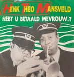 Henk & Theo Mansveld - Hebt u betaald mevrouw?, Cd's en Dvd's, Ophalen of Verzenden, Zo goed als nieuw, Overige formaten, Levenslied of Smartlap