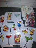 Diamond Painting Set - Mini Cocktails, Ophalen of Verzenden, Nieuw, Handborduren, Borduurpakket