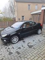 Peugeot 206 2.0 16V CC 2002 Zwart, Auto's, Peugeot, 136 pk, 4 cilinders, Cabriolet, 4 stoelen