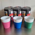 NIEUW! Bodum bistro porcelain mugs mokken no 11582, Ophalen of Verzenden, Nieuw, Groen, Beker of Kan